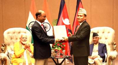 समझदारीपत्रमा हस्ताक्षर