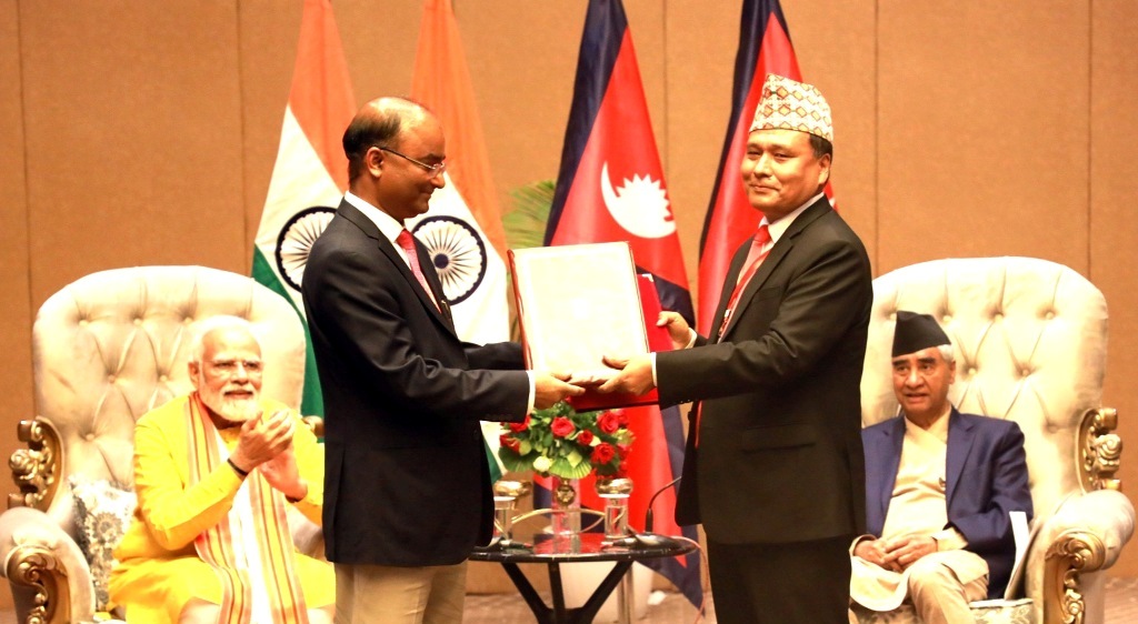 समझदारीपत्रमा हस्ताक्षर
