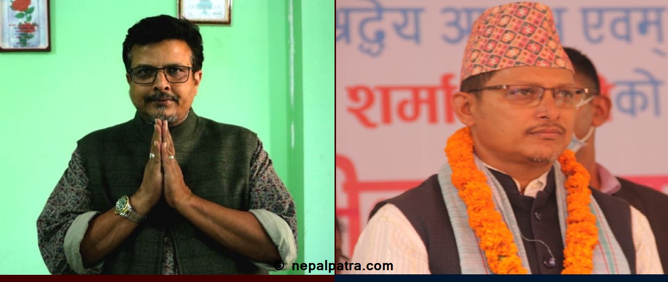 नागेश कोइराला र सागर थापा