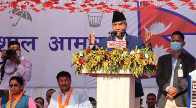 शेरबहादुर देउवा चितवन भरतपुरमा