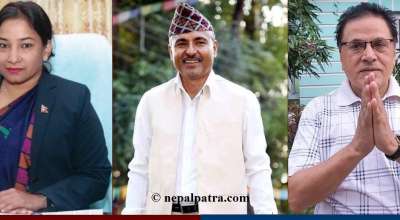 रेनु दाहाल, विजय सुवेदी र जगनाथ पौडेल