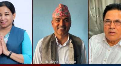 रेनु दाहाल, विजय सुवेदी र जगन्नाथ पौडेल