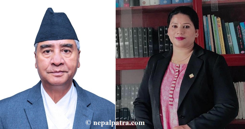 शेरबहादुर देउवा र सुनिता अधिकारी