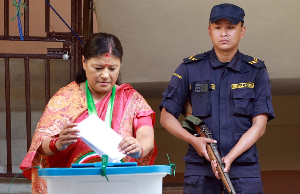 सिर्जना सिंहले गरिन् मतदान