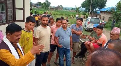 शोकमग्न चुरे काछका बस्ती