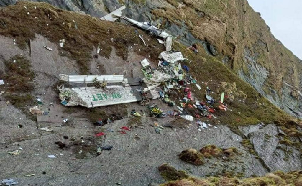 तारा एयरको जहाज दुर्घटनाग्रस्त अवस्थामा भेटियो