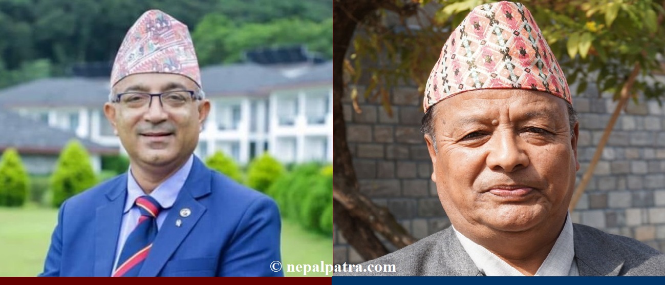 धनराज आचार्य र कृष्ण थापा
