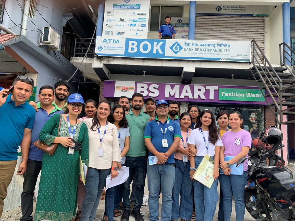 बैंक अफ काठमाण्डूको प्रदेश १ का विभिन्न स्थानमा घरदैलो कार्यक्रम सम्पन्न