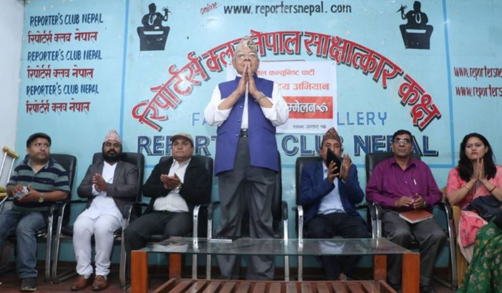 बामदेवद्वारा नयाँ पार्टी घोषणा