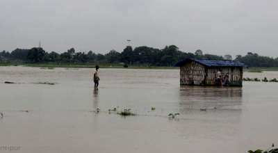 झापाको गौरादह डुबान