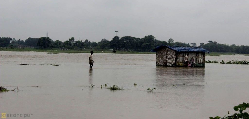 झापाको गौरादह डुबान