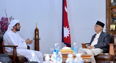 केपी शर्मा ओली र जुमा अल मोक्तुम