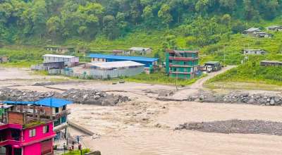 फट्टेको पुलमा क्षति