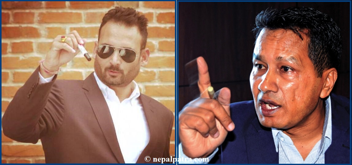 प्रदीप अधिकारी र रामेश्वर थापा