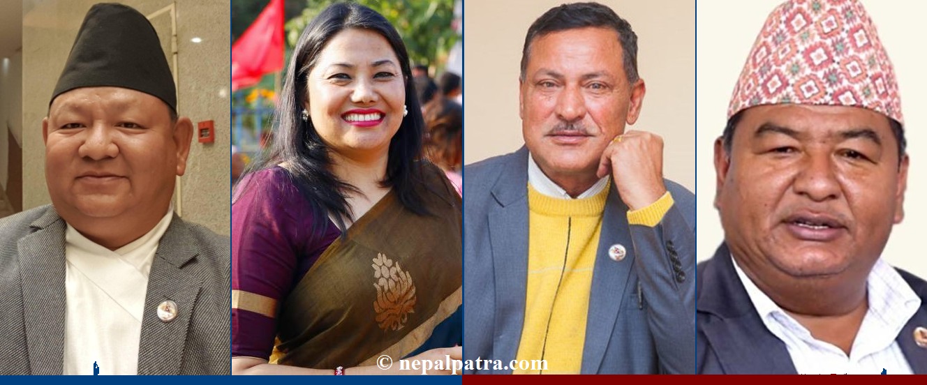 विरोध खतिवडा, रामकुमारी झाँक्री, प्रेमबहादुर आले र कृष्णकुमार श्रेष्ठ