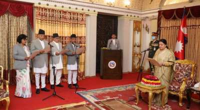 चार राजदूतको शपथ