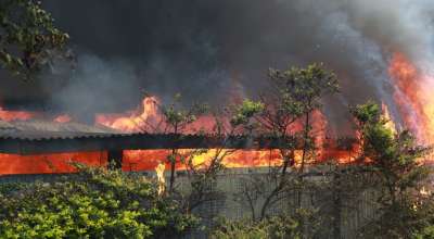 भृकुटीमण्डप आगलागी