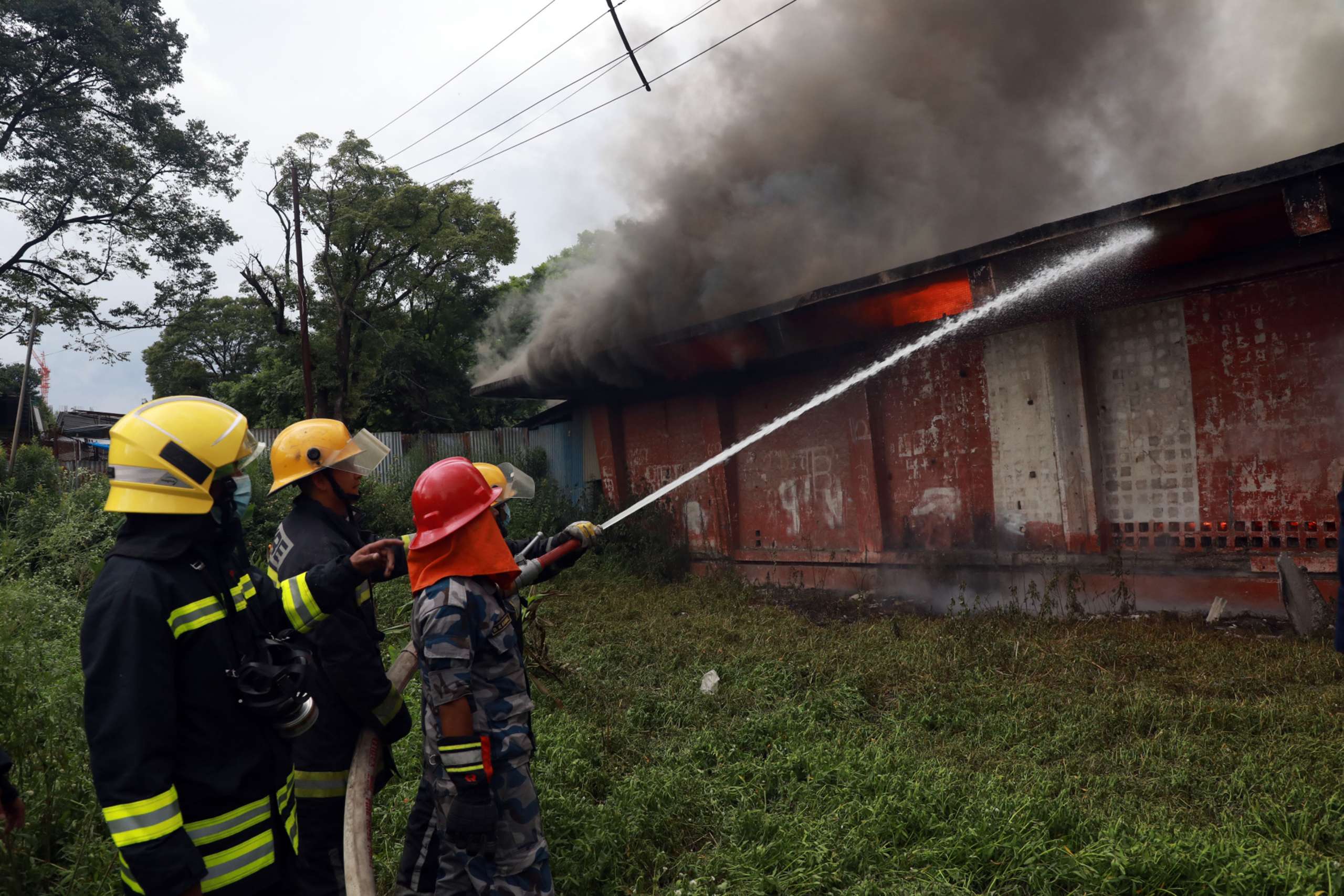  भृकुटीमण्डप आगलागी 