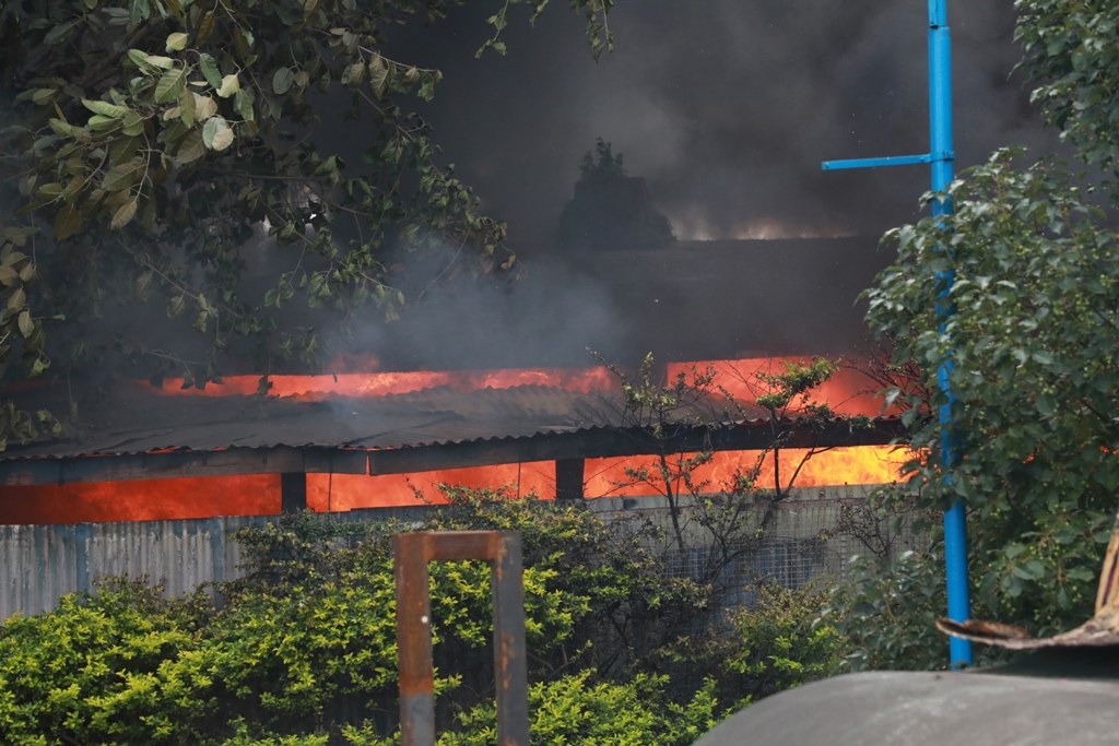  भृकुटीमण्डप आगलागी 