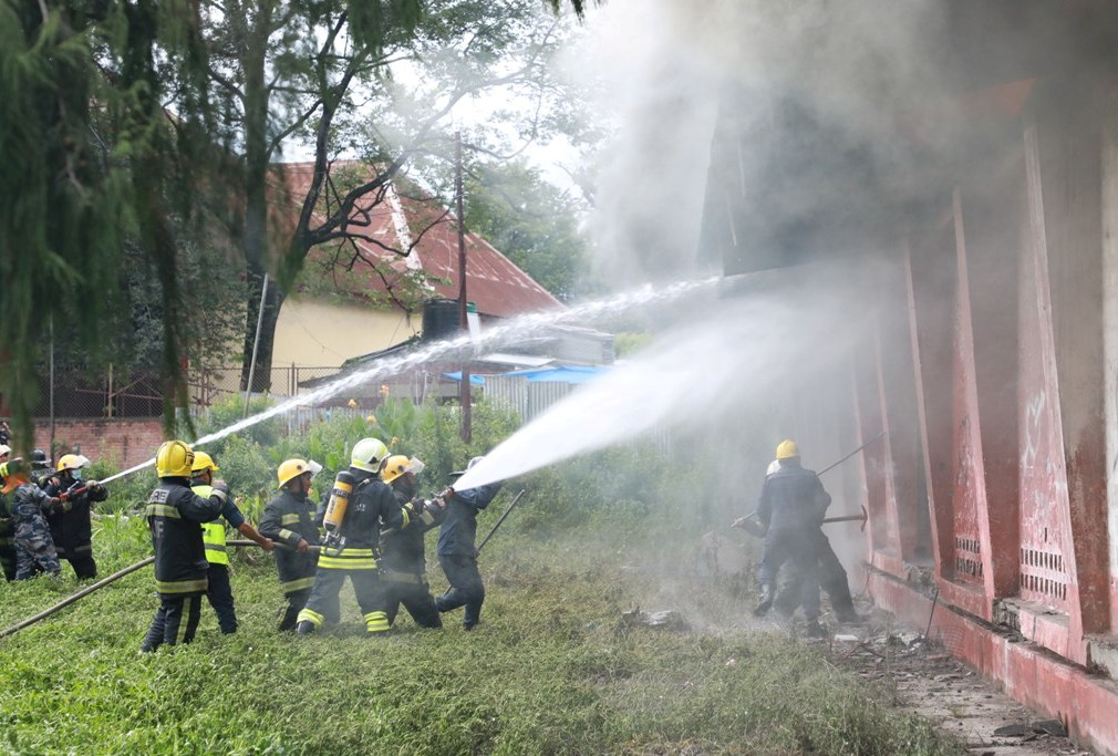 भृकुटीमण्डप आगलागी