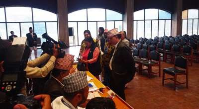 विद्या भट्टराईको उम्मेदवारी दर्ता