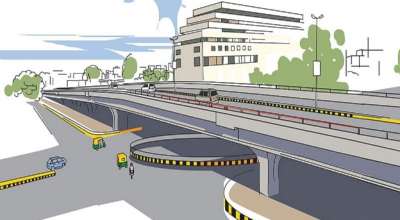 ग्वार्खाे ‘फ्लाई ओभर’