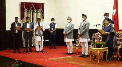 इस्तियाक राई, प्रदीप यादव र मृगेन्द्र सिंह यादव