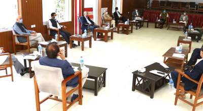 काँग्रेस पदाधिकारी बैठक