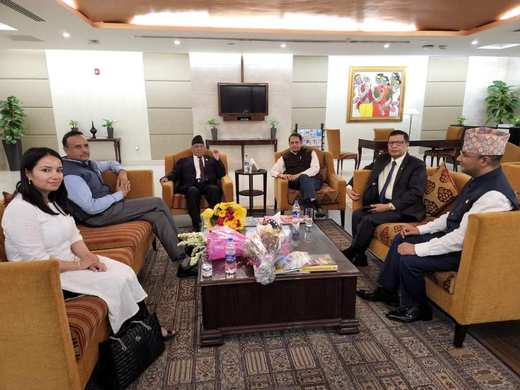 प्रचण्ड भारतमा