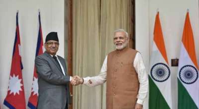 प्रचण्ड र नरेन्द्र मोदी