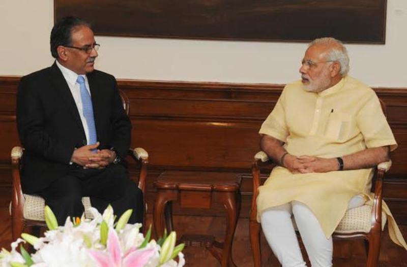 प्रचण्ड र नरेन्द्र मोदी