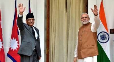 प्रचण्ड र नरेन्द्र मोदी