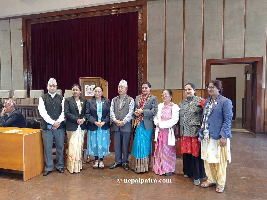 उपसभामुख पदमा पुष्पा भुसालको उम्मेदवारी दर्ता