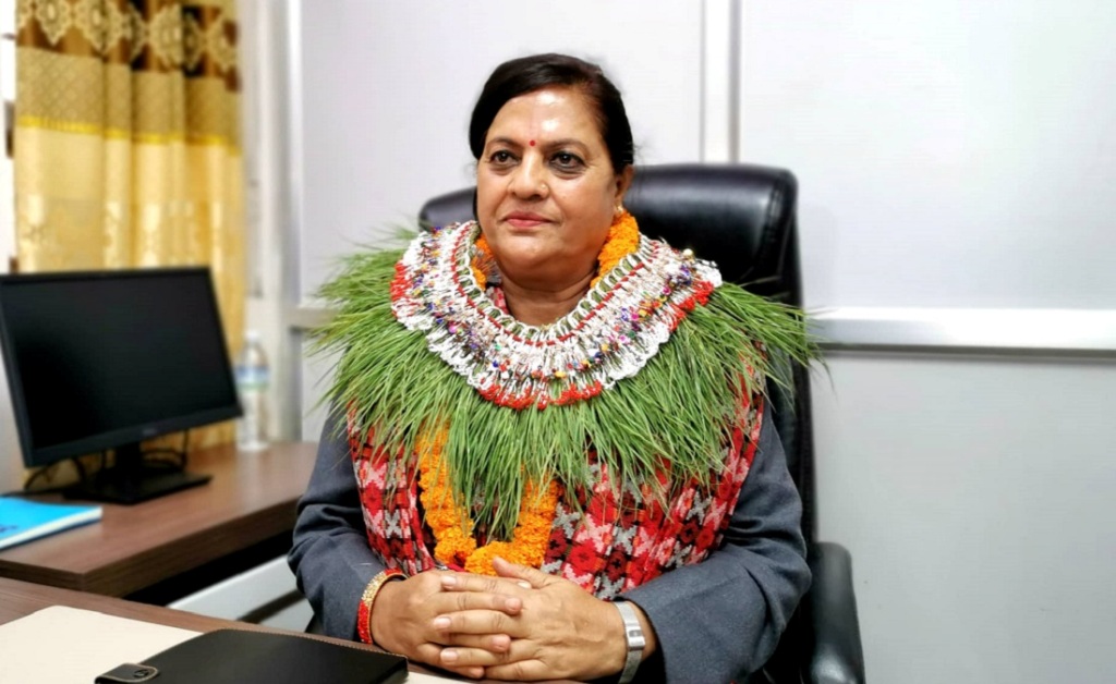 उपसभामुख पुष्पा भुसालद्वारा पदभार ग्रहण