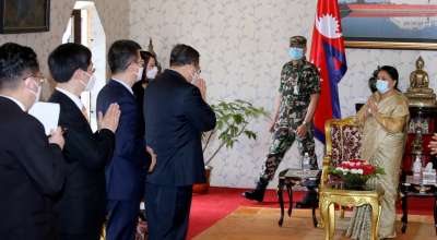 विद्यादेवी भण्डारी र लिउ जियानचाओ