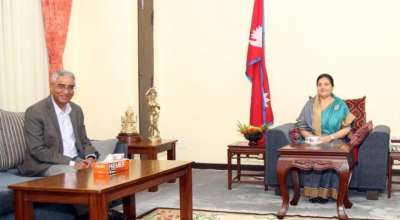 विद्यादेवी भण्डारी र शेरबहादुर देउवा