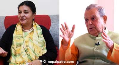 विद्यादेवी भण्डारी र महन्थ ठाकुर