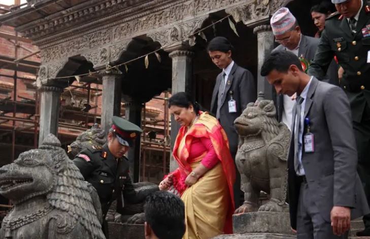 राष्ट्रपति पाटन कृष्ण मन्दिरमा