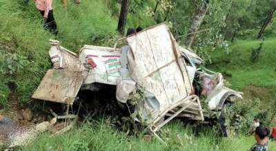 दार्चुलामा जीप दुर्घटना