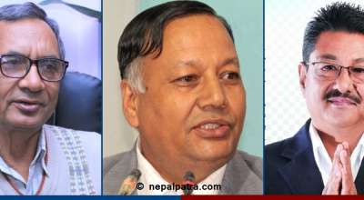 दीनानाथ शर्मा देवेन्द्र पौडेल र हितमान शाक्य