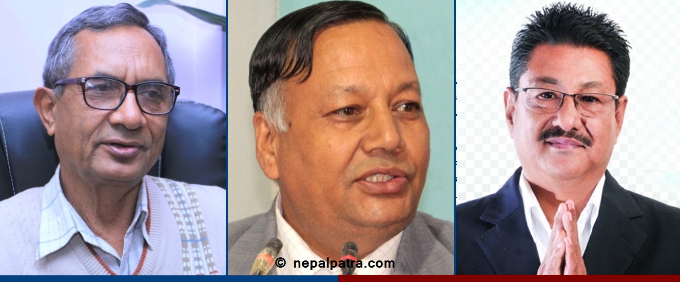 दीनानाथ शर्मा देवेन्द्र पौडेल र हितमान शाक्य
