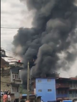 बालाजु बाइसधारामा आगलागी