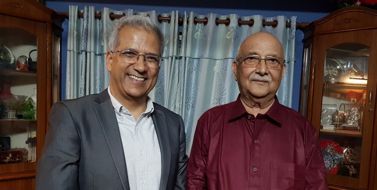 केपी शर्मा ओली र रवीन्द्र मिश्र