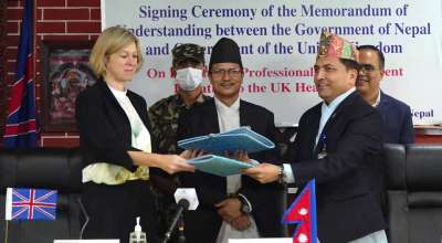 नेपाल र बेलायतबीच श्रम सम्झाैता