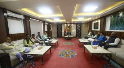 देउवासँग लोसपाका नेताहरूको भेटवार्ता