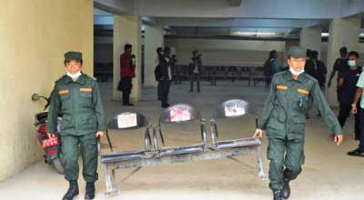 राहदानी विभागको अण्डरग्राउण्ड पार्किङ एरिया महानगरले खाली गरायो