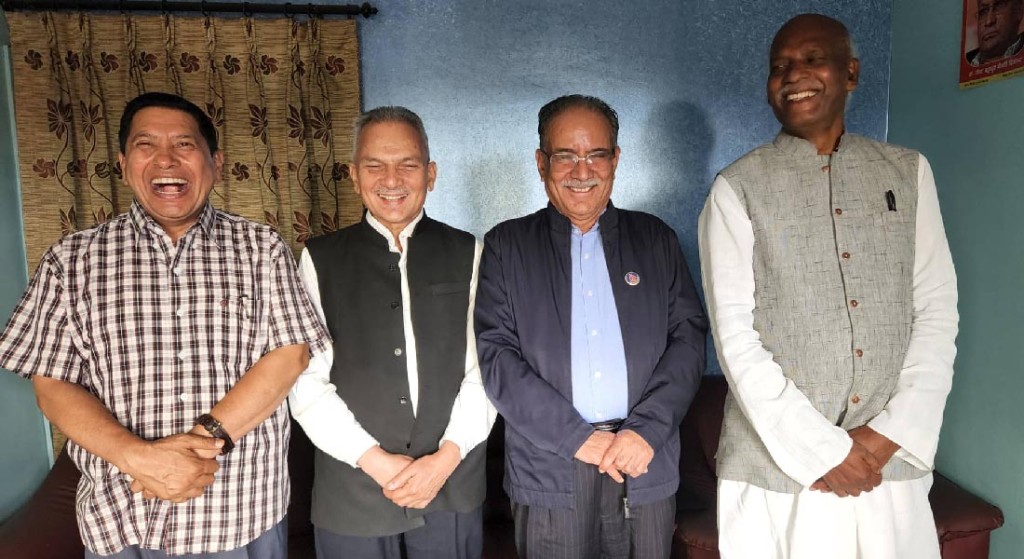 प्रचण्ड, बाबुराम र नारायणकाजी