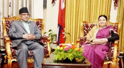 प्रचण्ड र विद्यादेवी भण्डारी