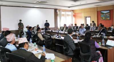 सिंहदरबारमा प्रदेश मन्त्री