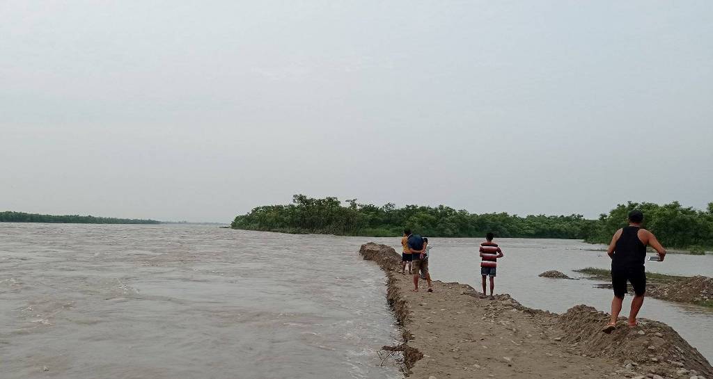 सप्तकोशी कटान